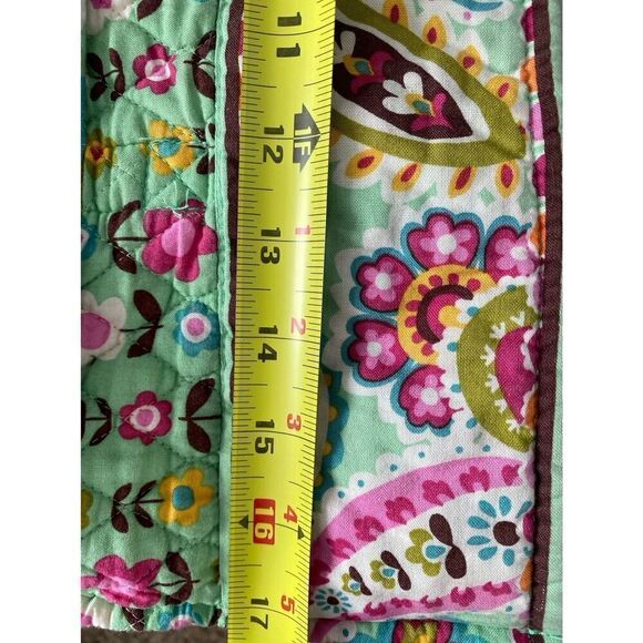 Vera Bradley Floral Quilted Reversible Large Tote Bag - Picture 9 of 10